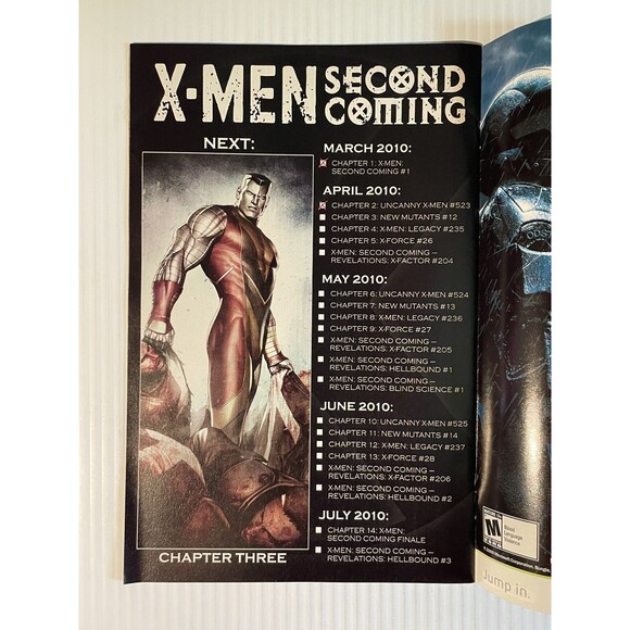 Uncanny, X-Men Second Coming, Prepare Ch. 1 & 2, No. 1, 523 (2010) Marvel • Kyle - Picture 3 of 13